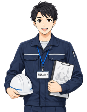 発電所スタッフ